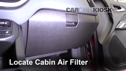 2019 Chevrolet Colorado Z71 2.8L 4 Cyl. Turbo Diesel Crew Cab Pickup Filtre à air (intérieur) Changement